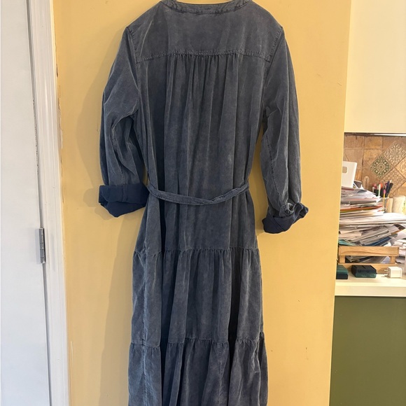 Anthropologie blue corduroy Pilcro dress - Picture 2 of 3